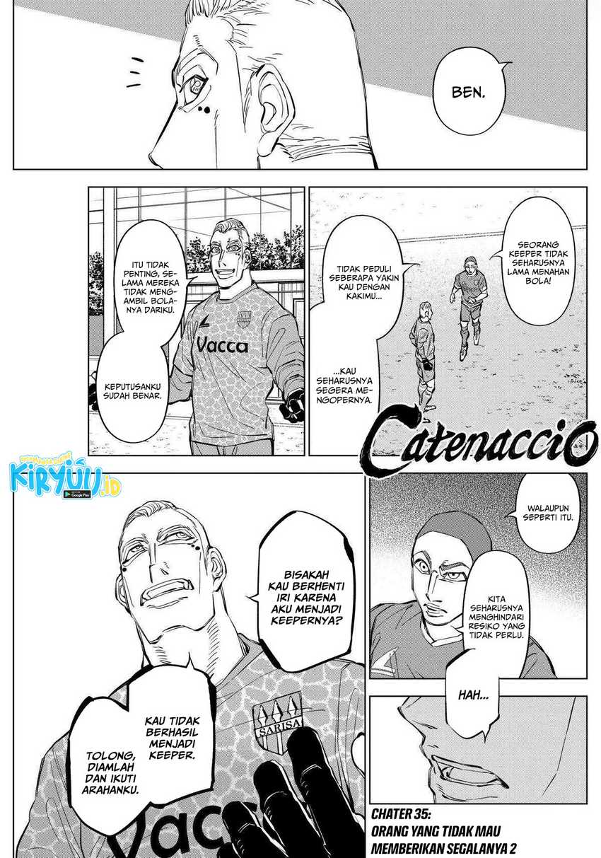 Catenaccio Chapter 35