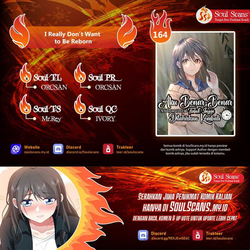 I Really Don’t Want To Be Reborn Chapter 164
