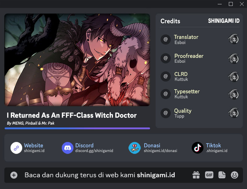 I Returned As An Fff-class Witch Doctor Chapter 14