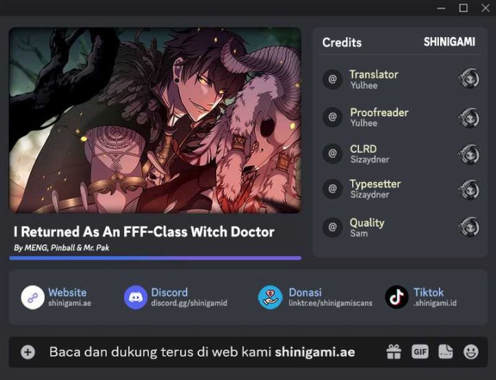 I Returned As An Fff-class Witch Doctor Chapter 49