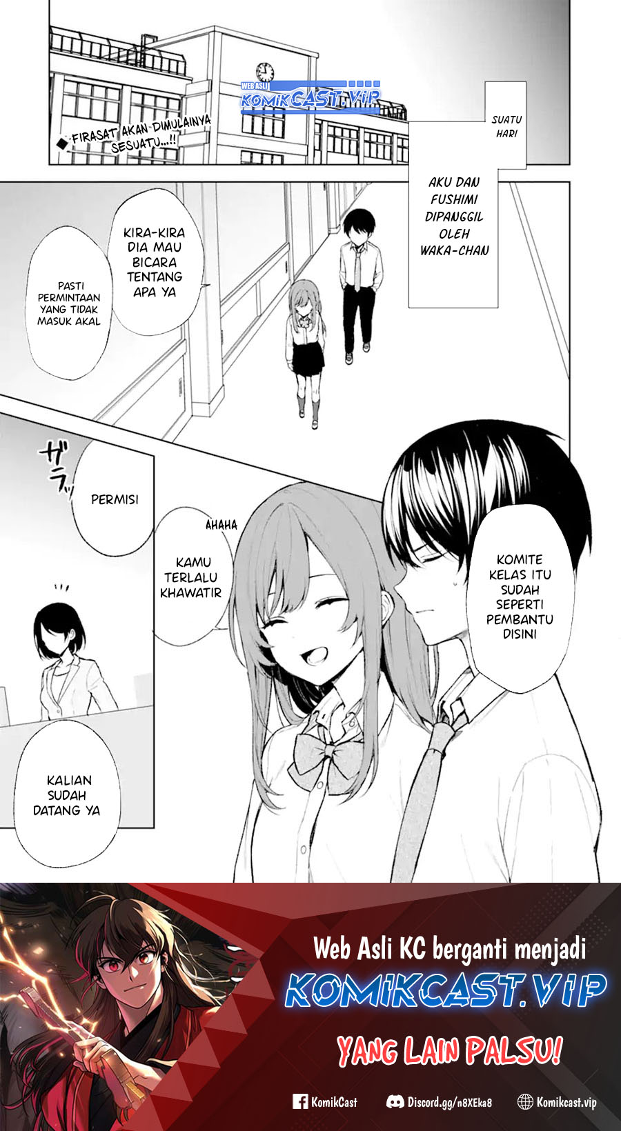 Chikan Saresou Ni Natteiru S-kyuu Bishoujo Wo Tasuketara Tonari No Seki No Osanajimi Datta Chapter 46