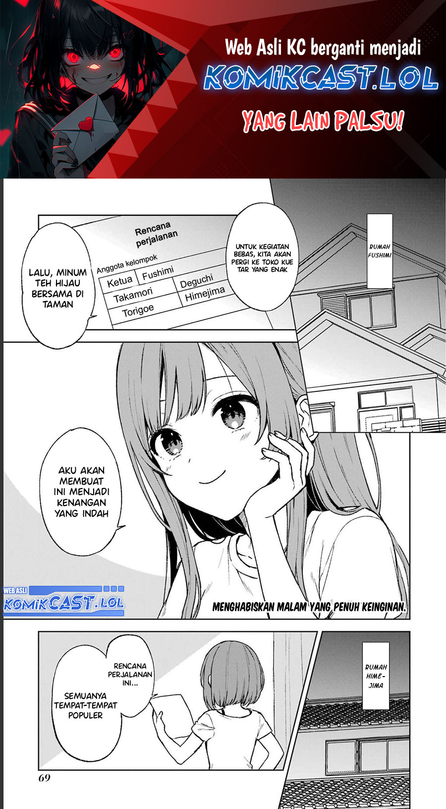 Chikan Saresou Ni Natteiru S-kyuu Bishoujo Wo Tasuketara Tonari No Seki No Osanajimi Datta Chapter 56