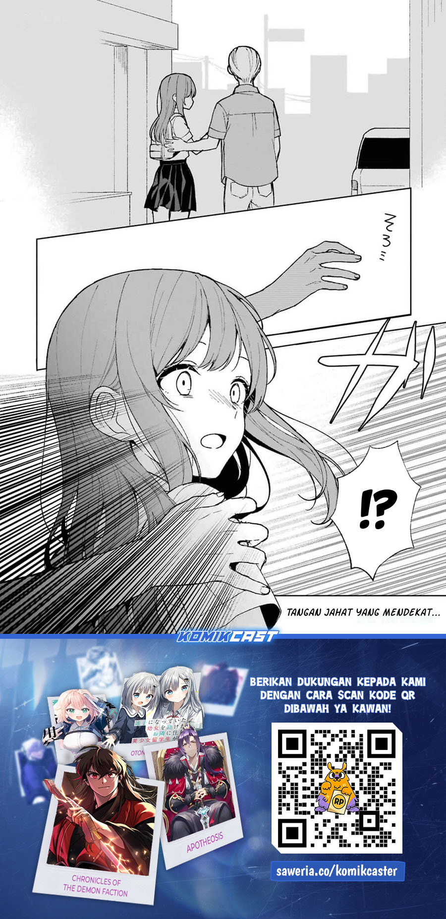 Chikan Saresou Ni Natteiru S-kyuu Bishoujo Wo Tasuketara Tonari No Seki No Osanajimi Datta Chapter 62