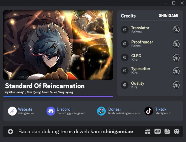 Standard Of Reincarnation Chapter 100