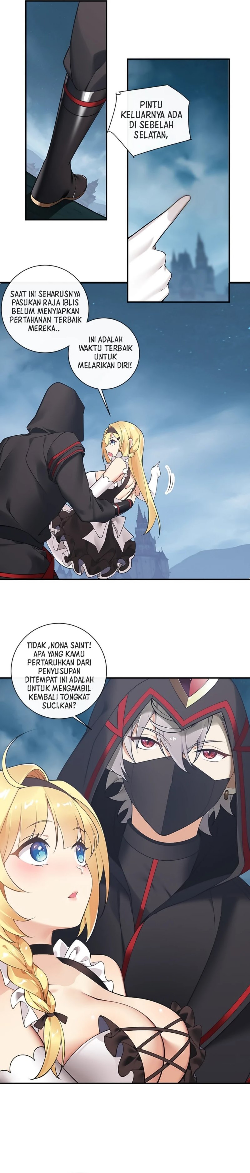 Holy Maiden, Please Stop You Weird Thought In Your Brain! Chapter 27