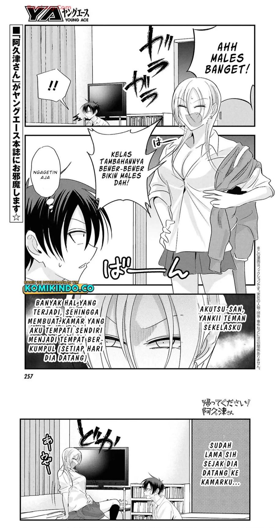 Please Go Home, Akutsu-san! Chapter 183