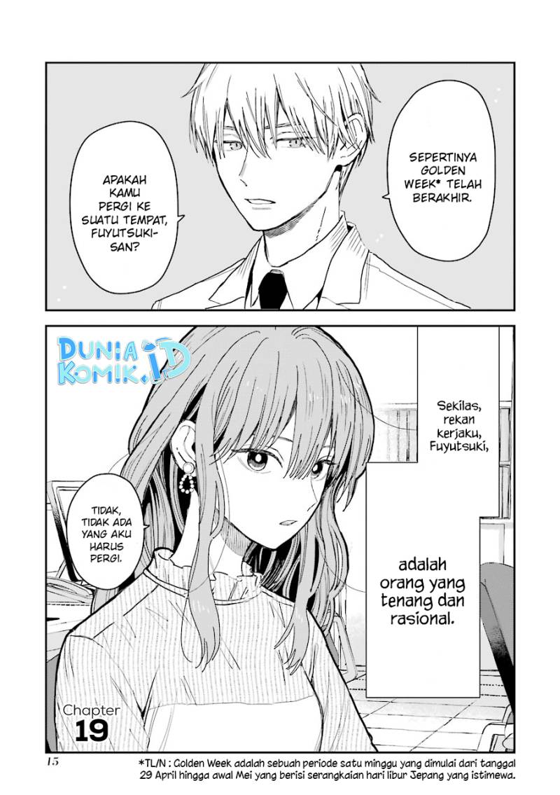 Koori Zokusei Danshi To Cool Na Douryo Joshi Chapter 19