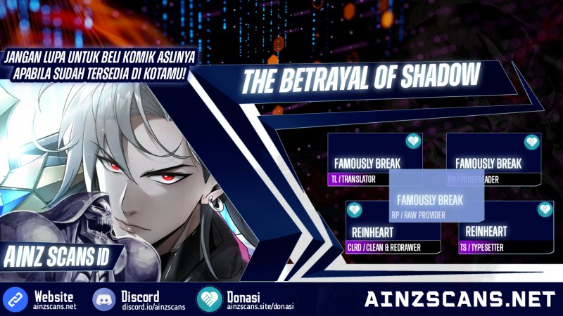 The Betrayal Of Shadow Chapter 3
