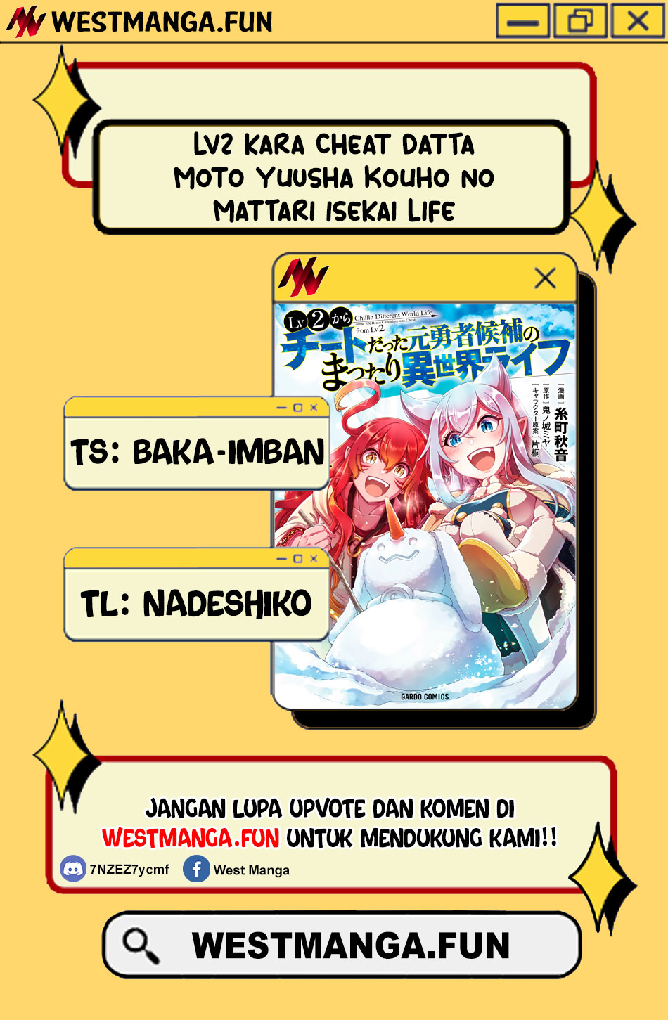 Lv2 Kara Cheat Datta Moto Yuusha Kouho No Mattari Isekai Life Chapter 55