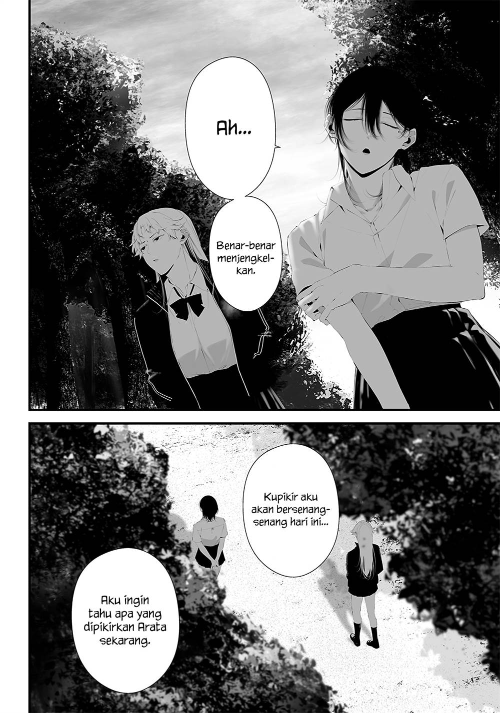 Tsurenai Hodo Aokute Azatoi Kurai Ni Akai Chapter 37