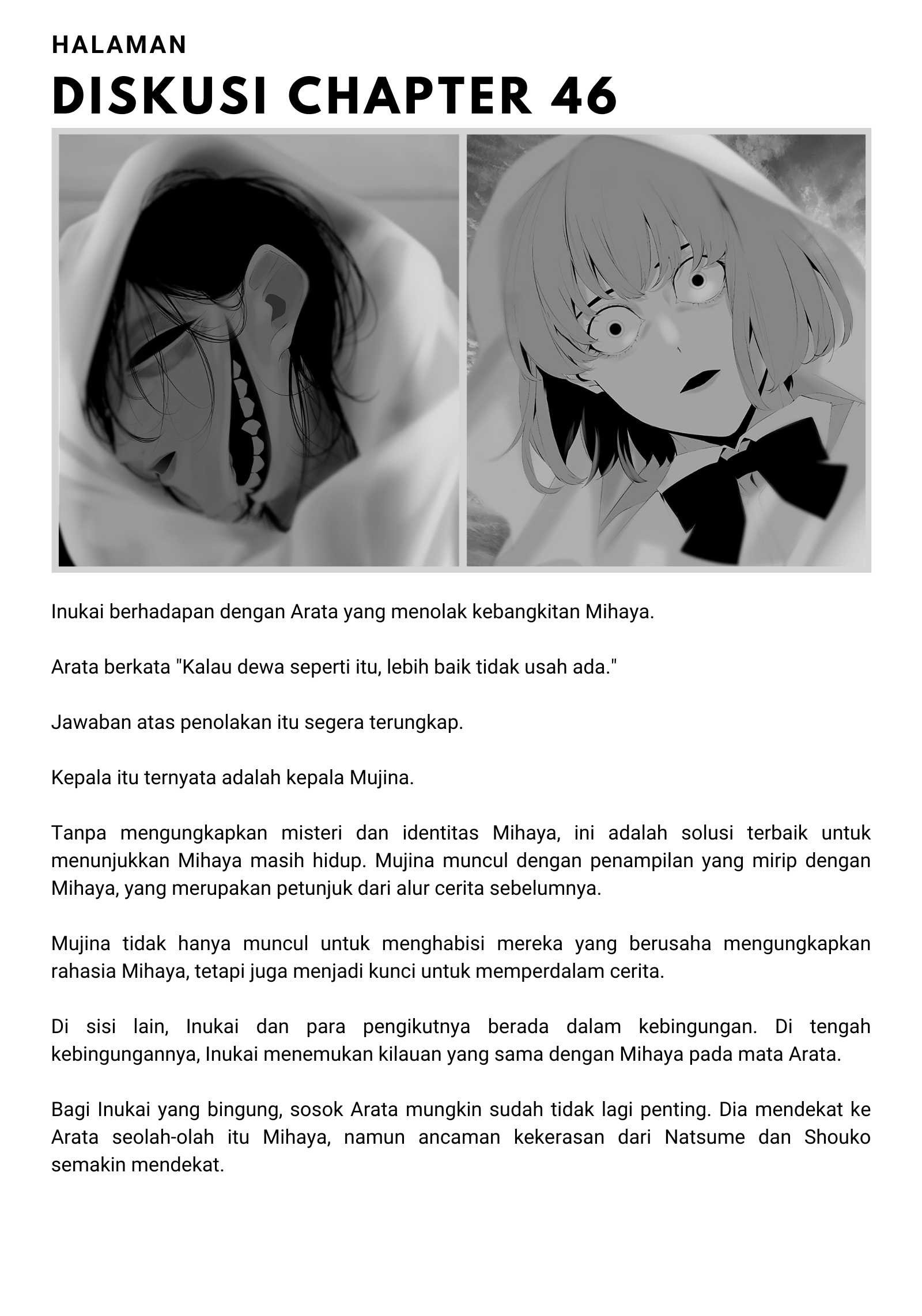 Tsurenai Hodo Aokute Azatoi Kurai Ni Akai Chapter 46