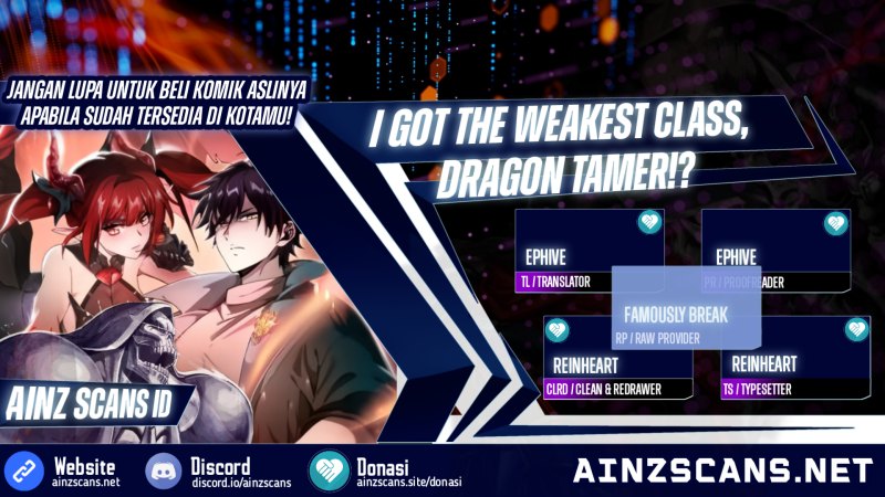 I Got The Weakest Class, Dragon Tamer Chapter 7