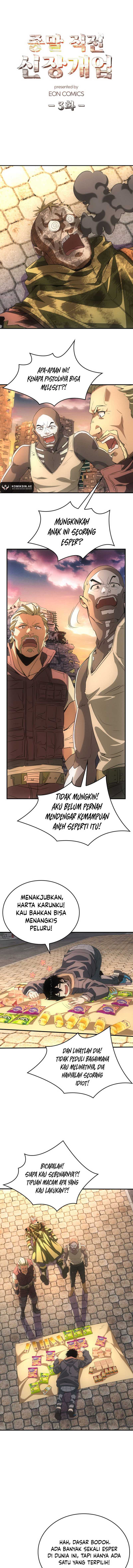 Welcome To The Apocalyptic World Chapter 3