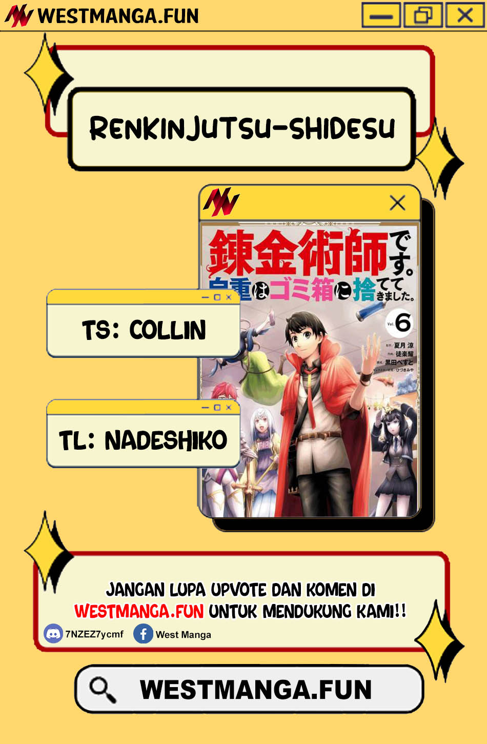 Renkinjutsu-shidesu. Jichou Wa Gomibako Ni Sutete Kimashita Chapter 3