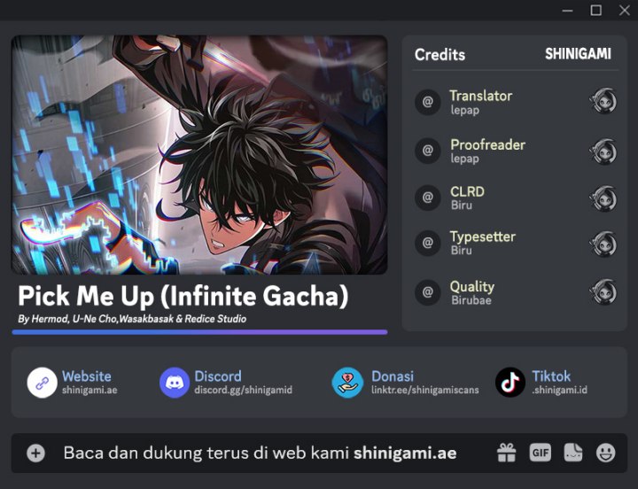 Pick Me Up (infinite Gacha) Chapter 102