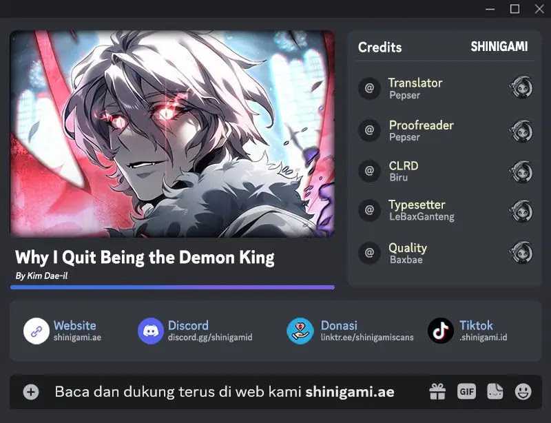 Why I Quit Being The Demon King Chapter 6