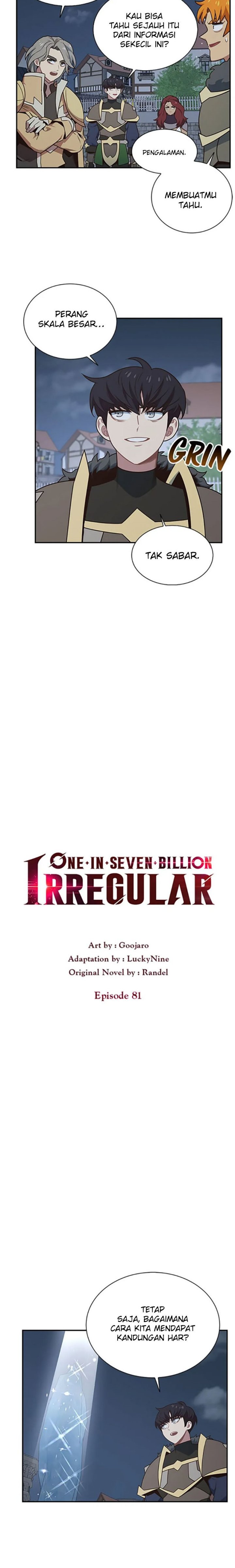 Irregular Of 1 In 7 Billion Chapter 81