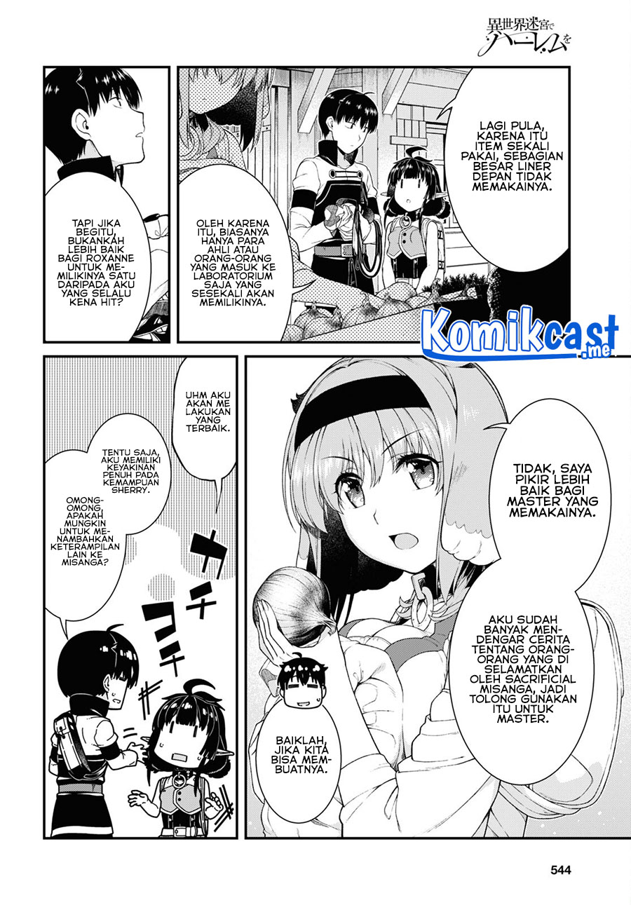 Isekai Meikyuu De Harem Wo Chapter 58