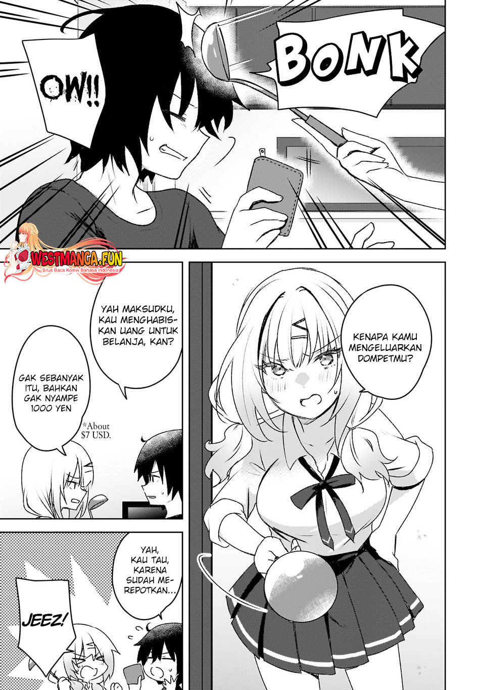 Ushiro No Seki No Gal Ni Sukarete Shimatta Chapter 3