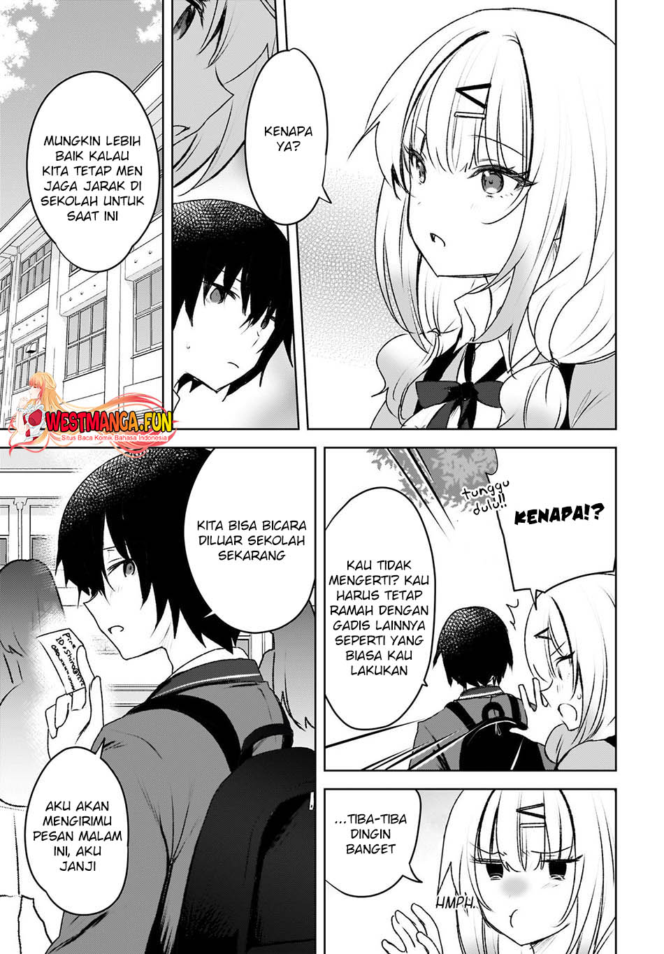 Ushiro No Seki No Gal Ni Sukarete Shimatta Chapter 3