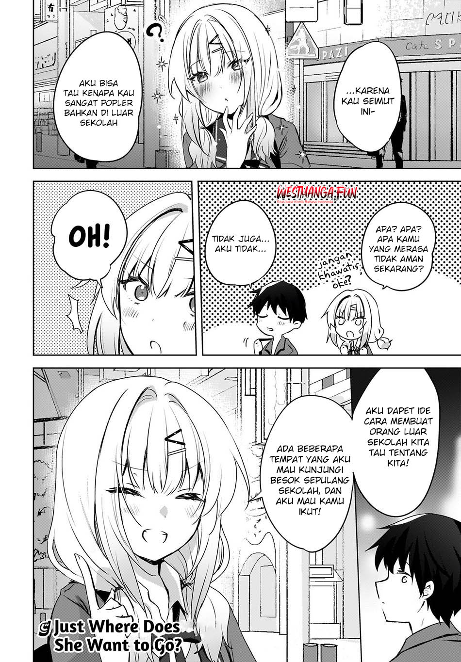 Ushiro No Seki No Gal Ni Sukarete Shimatta Chapter 9