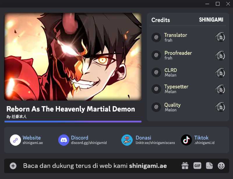 Reborn As The Heavenly Martial Demon Chapter 14