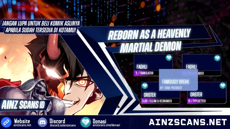 Reborn As The Heavenly Martial Demon Chapter 5