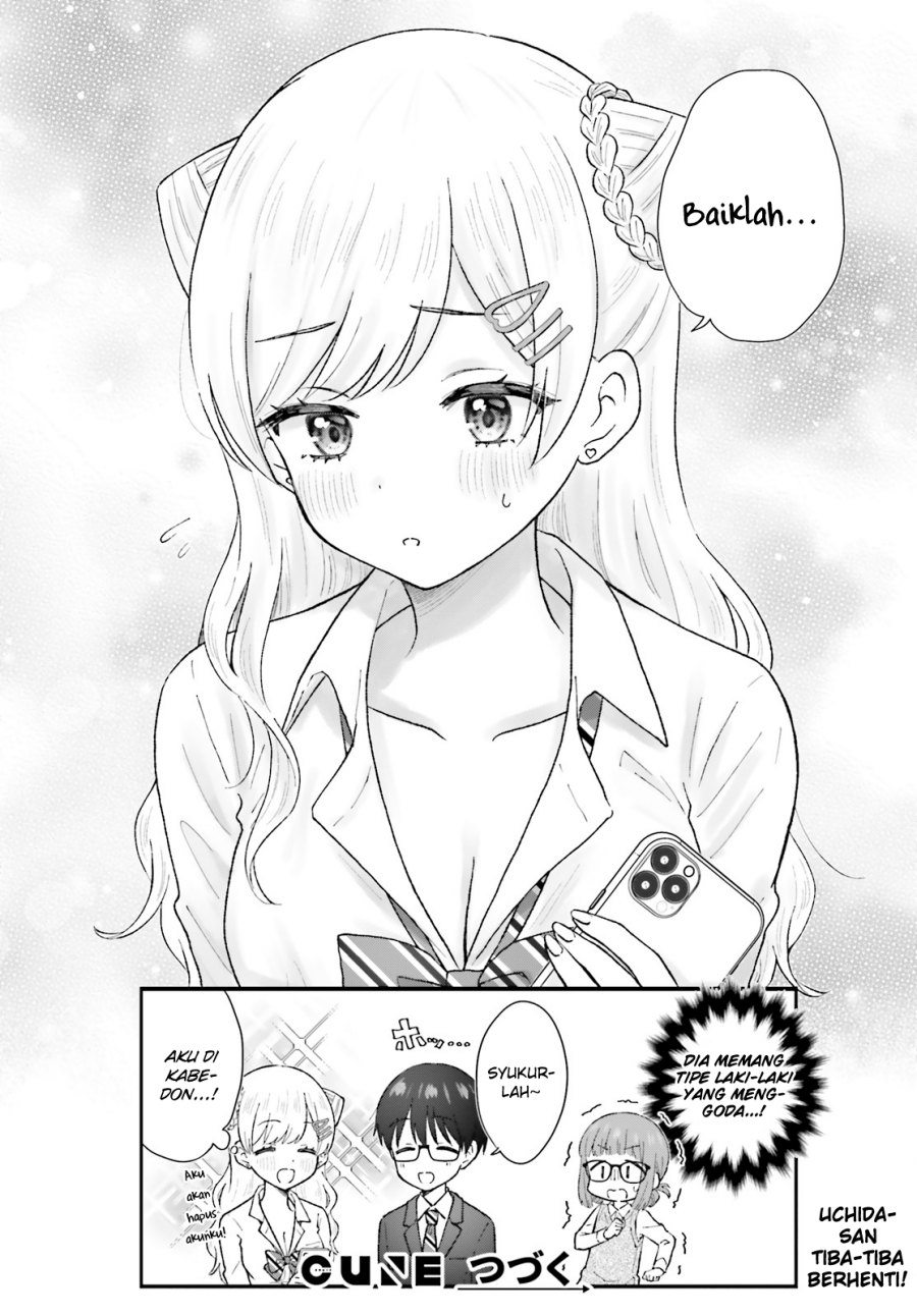 Uchida-san Wa Zettai Ni Gyaru Janai! Chapter 7