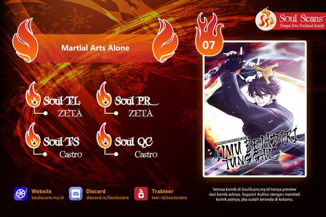 Martial Arts Alone Chapter 7