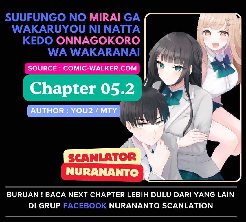 Suufungo No Mirai Ga Wakaru You Ni Natta Kedo, Onnagokoro Wa Wakaranai Chapter 5.2