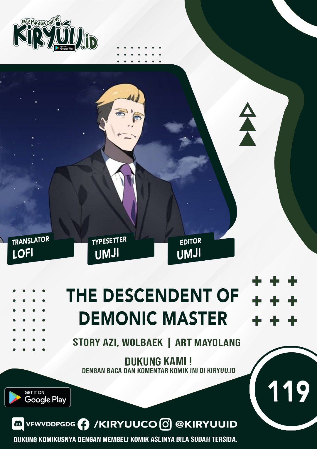 The Descent Of The Demonic Master Chapter 119