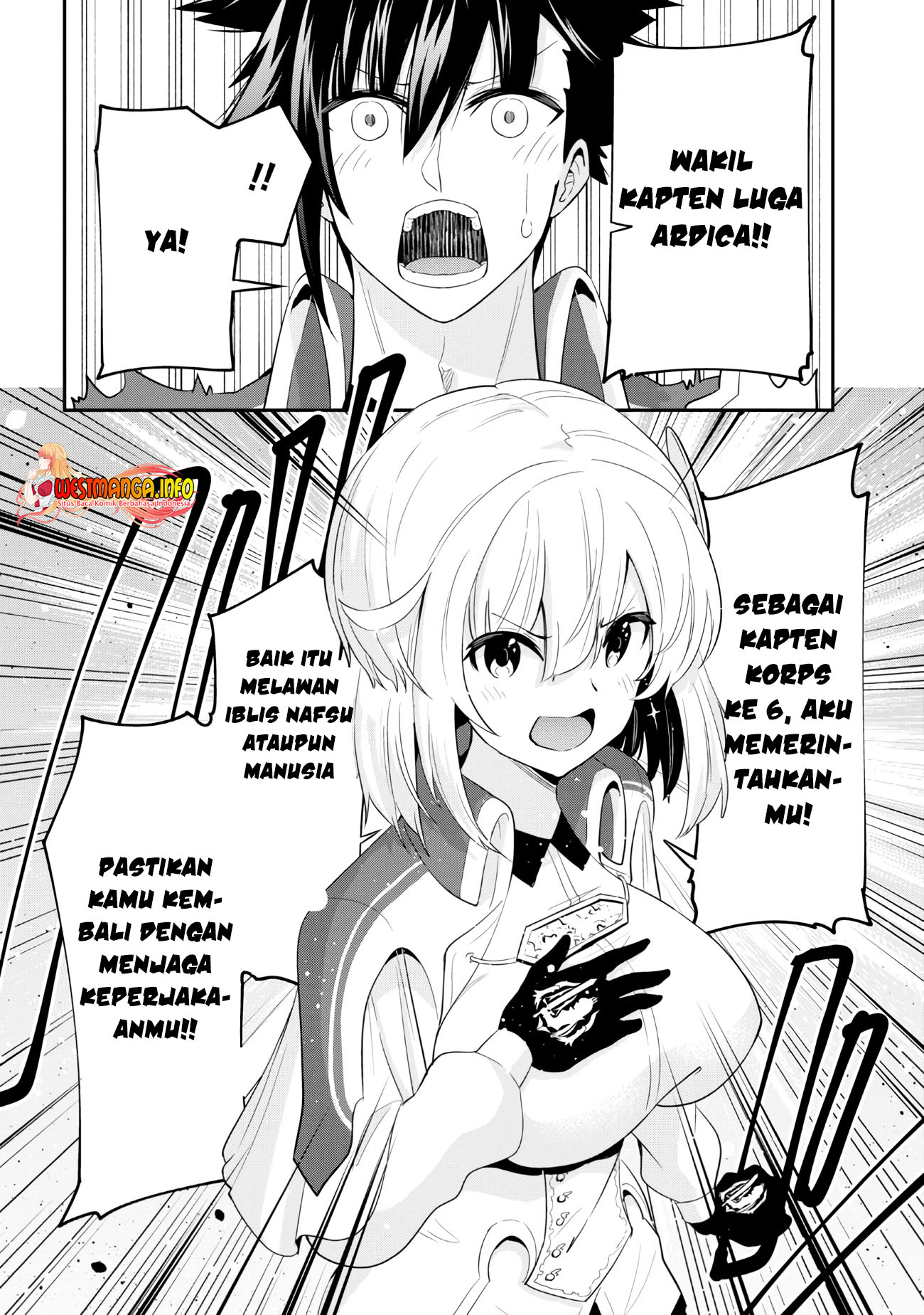 Seikishi Ni Natta Kedo Danchou No Oppai Ga Sugosugite Kokoro Ga Kiyomerarenai Chapter 18.2