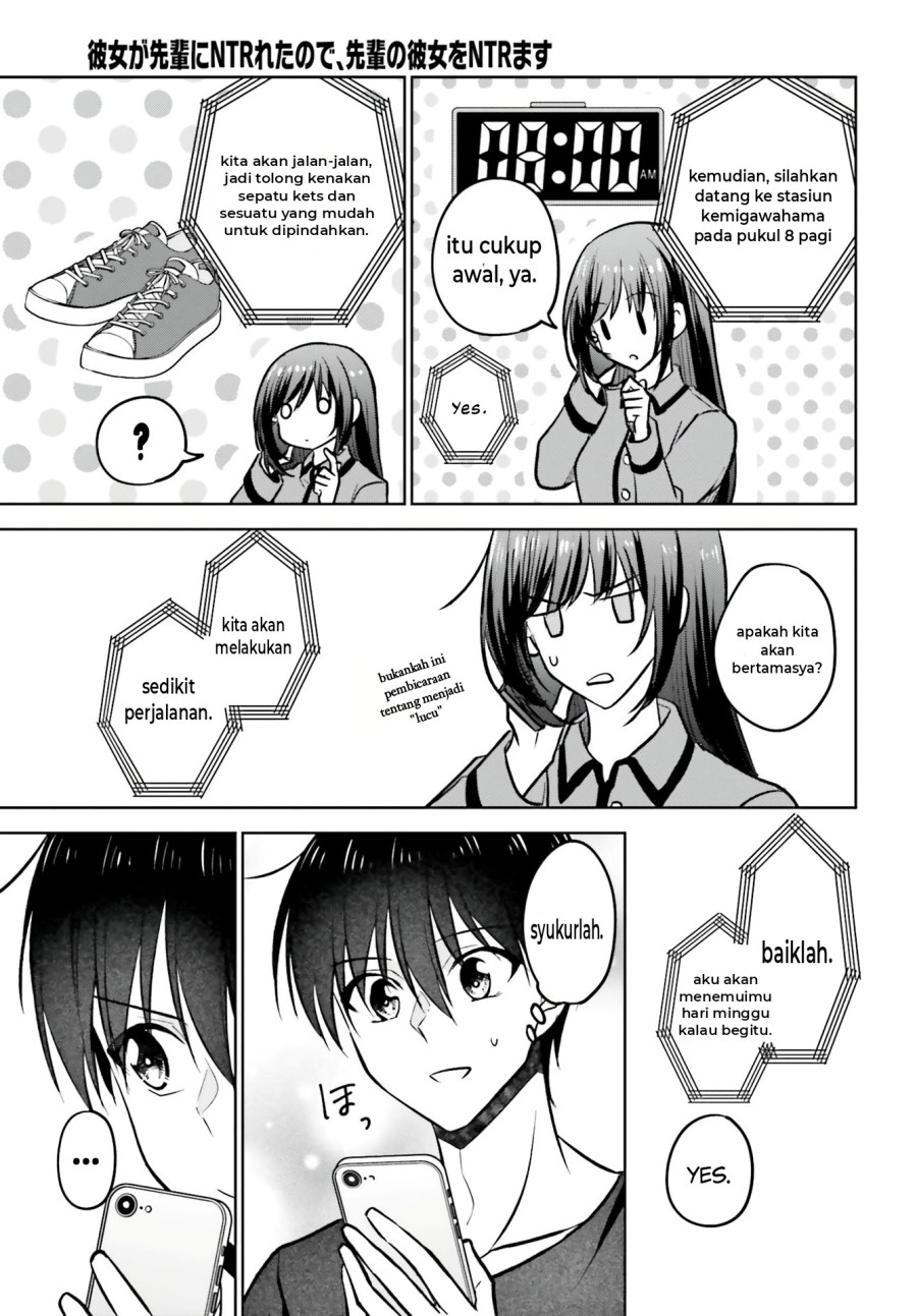 Kanojo Ga Senpai Ni Ntr-reta Node, Senpai No Kanojo Wo Ntr-masu Chapter 9