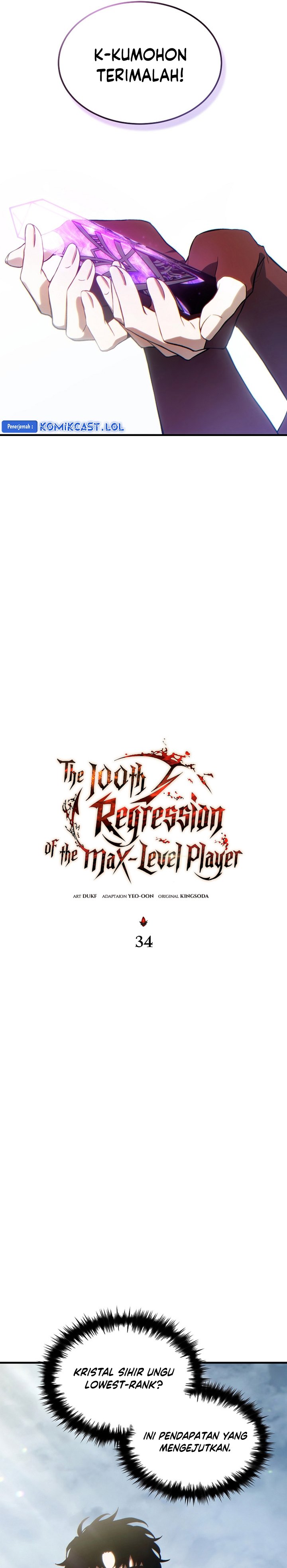 The 100th Regression Of The Max-level Player Chapter 34
