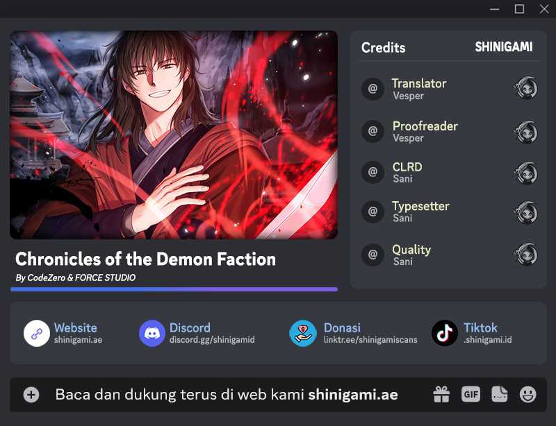 Chronicles Of The Demon Faction Chapter 80