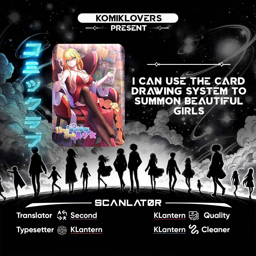 I Can Use The Card Drawing System To Summon Beautiful Girls Chapter 1