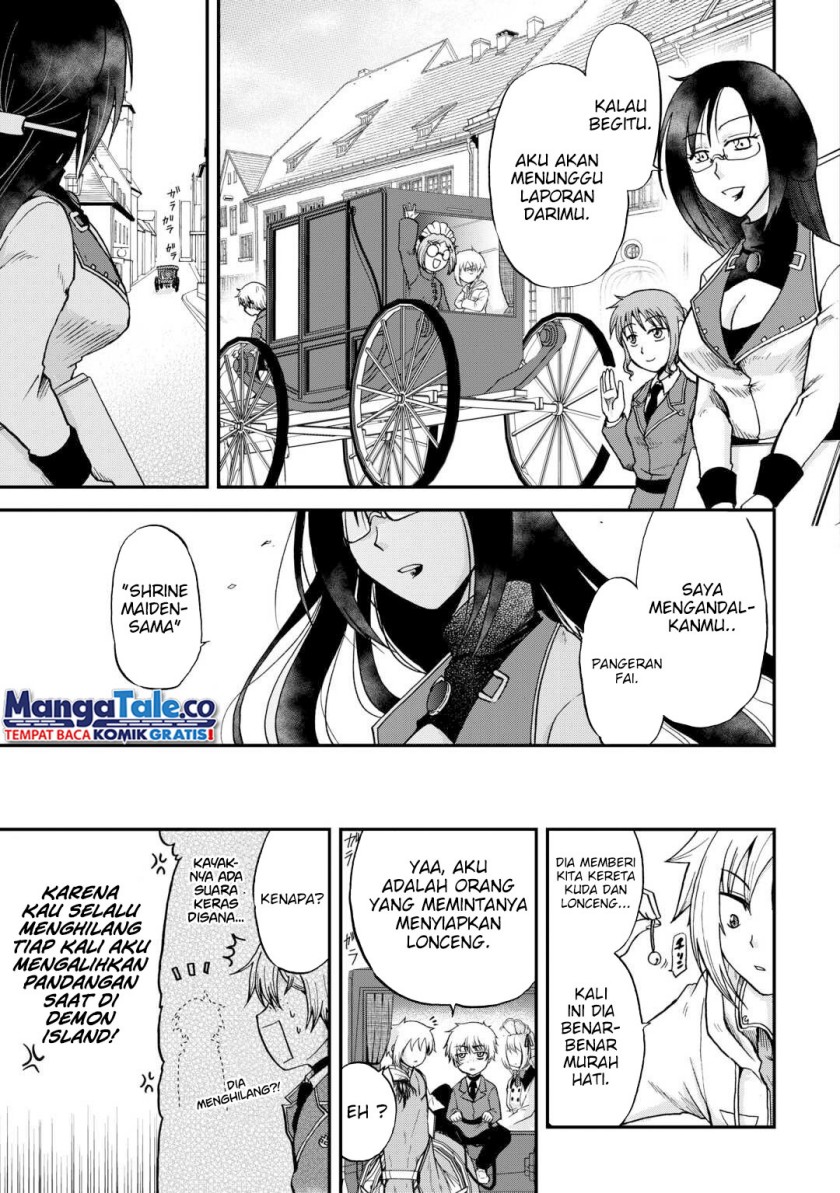 Zensei Wa Ken Mikado. Konjou Kuzu Ouji Chapter 35