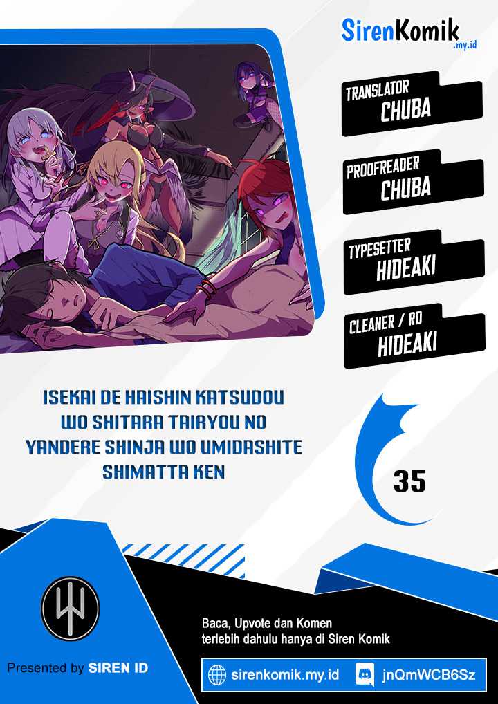 Isekai De Haishin Katsudou Wo Shitara Tairyou No Yandere Shinja Wo Umidashite Shimatta Ken Chapter 35