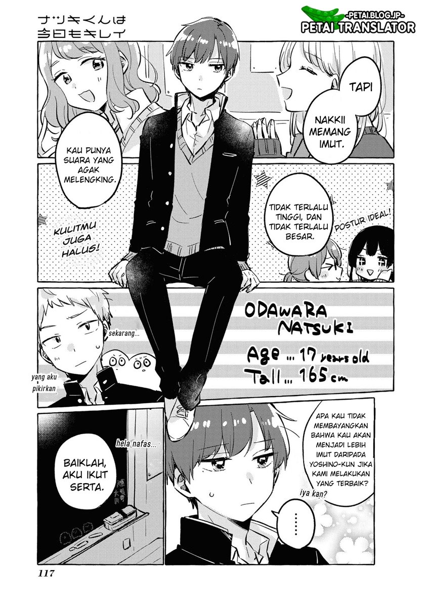 Natsuki-kun Wa Kyou Mo Kirei Chapter 15