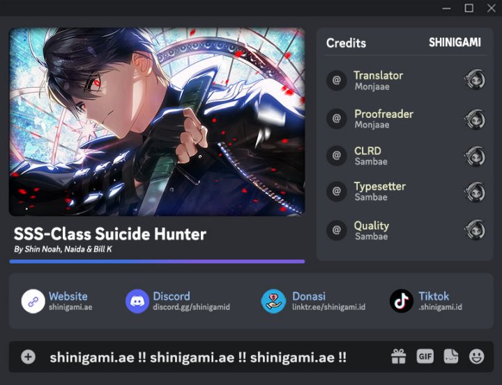 Sss-class Suicide Hunter Chapter 105