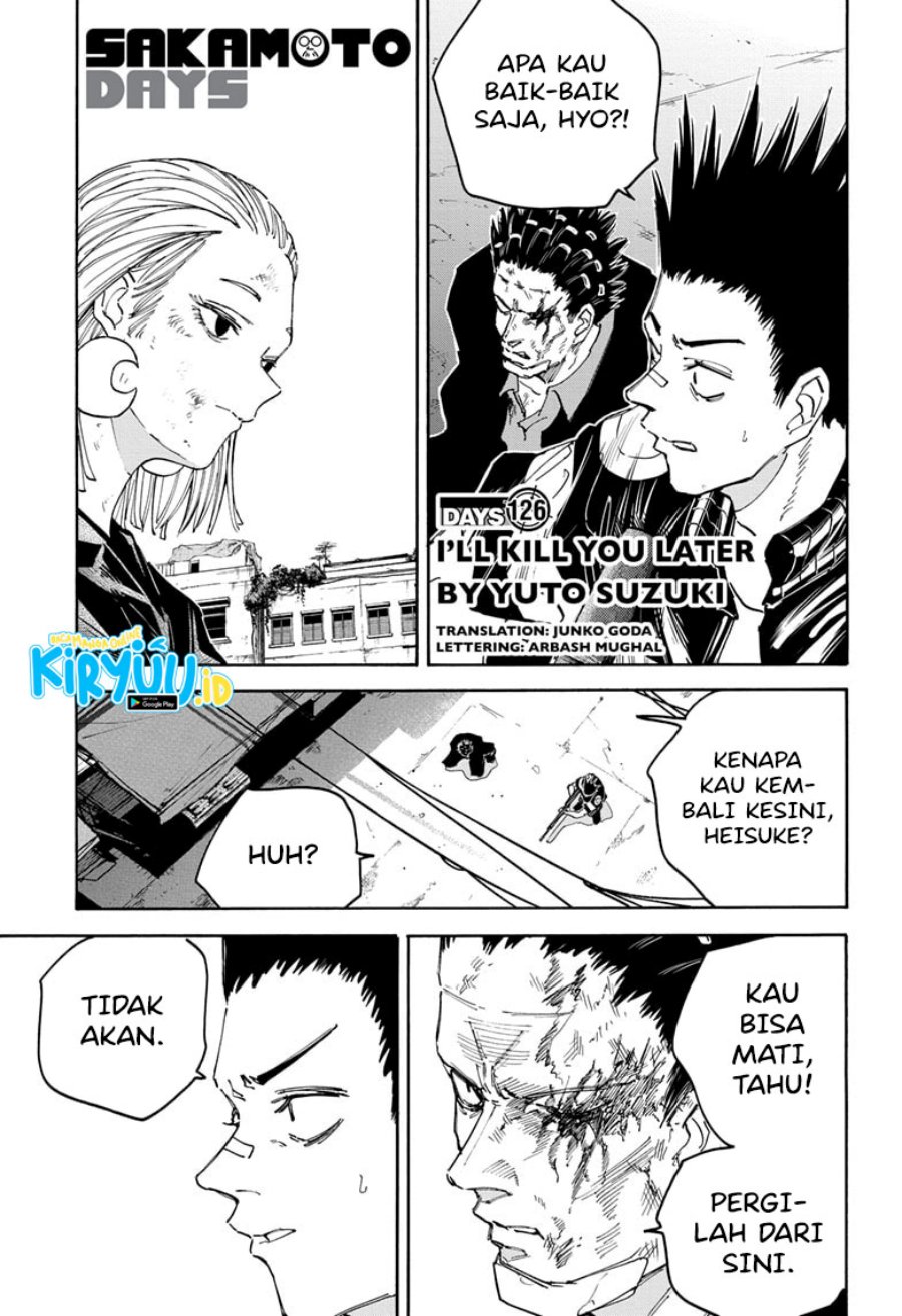 Sakamoto Days Chapter 126