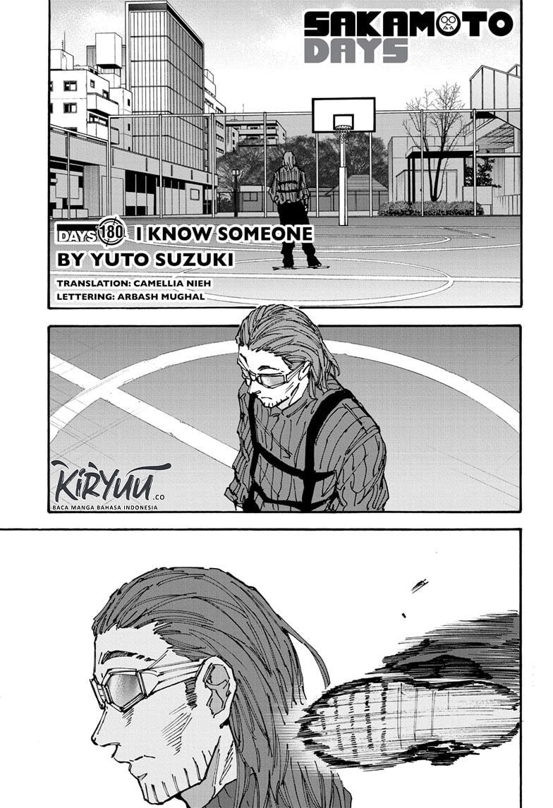 Sakamoto Days Chapter 180