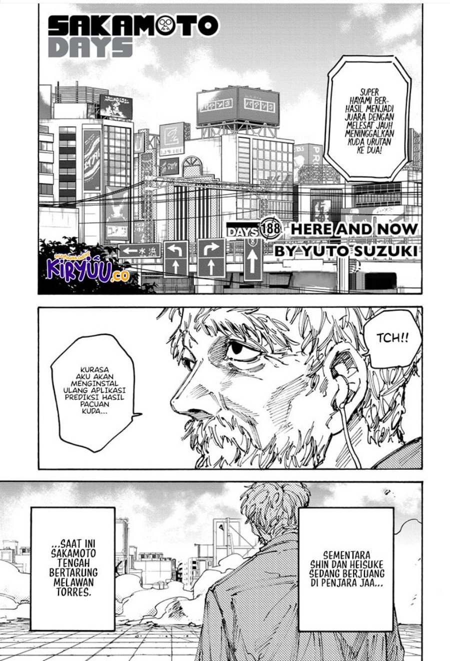 Sakamoto Days Chapter 188