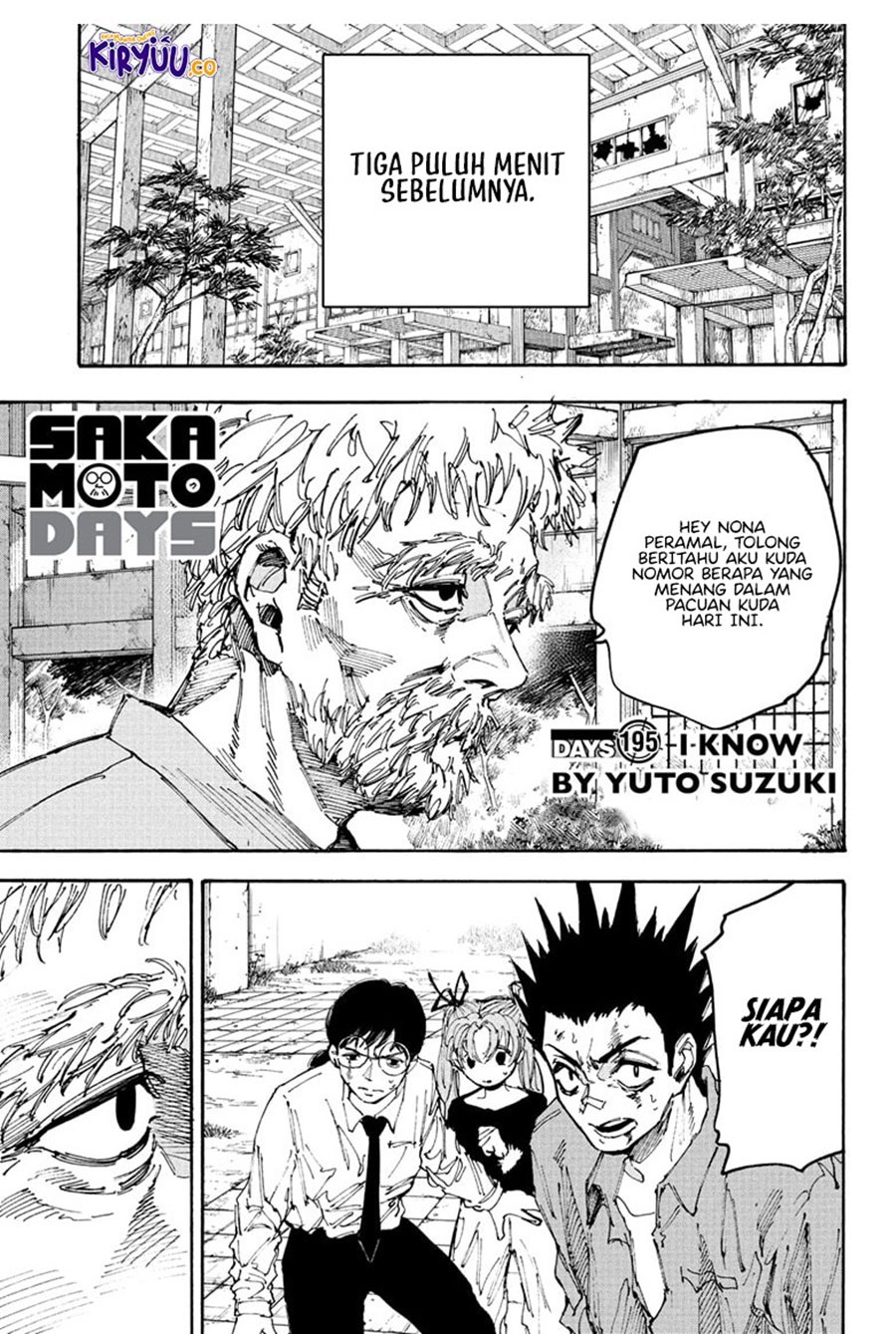 Sakamoto Days Chapter 195