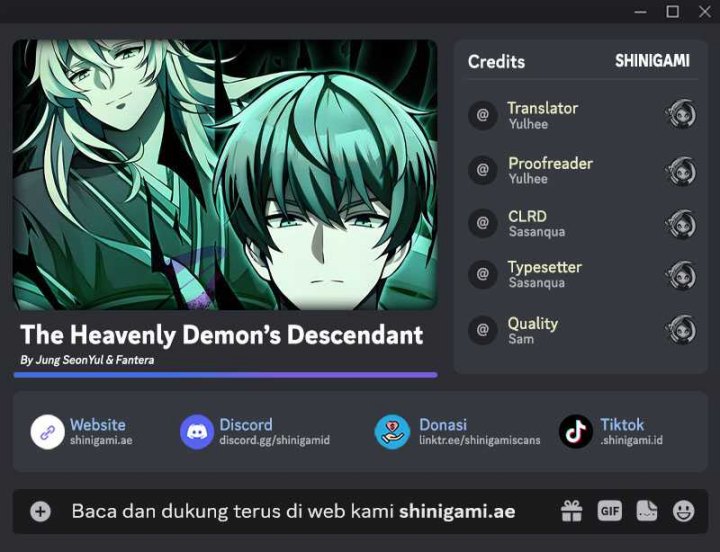 The Heavenly Demon’s Descendant Chapter 11