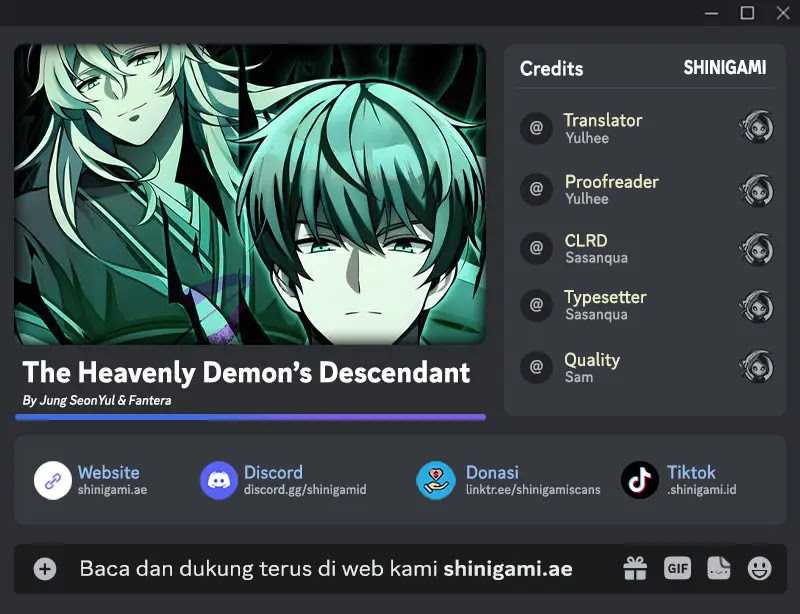 The Heavenly Demon’s Descendant Chapter 15