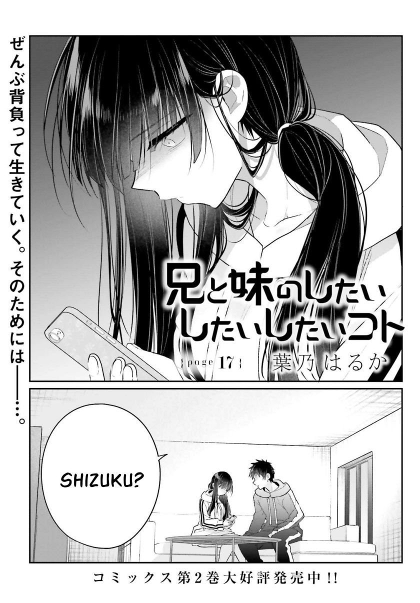 Ani To Imouto No Shitai Shitai Shitai Koto Chapter 17