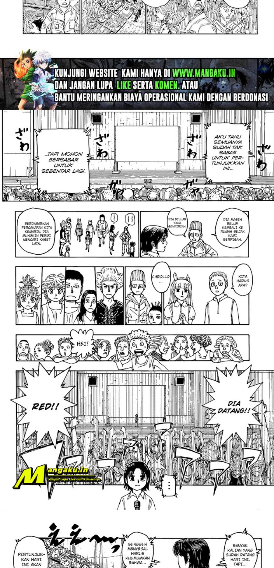 Hunter X Hunter Chapter 397