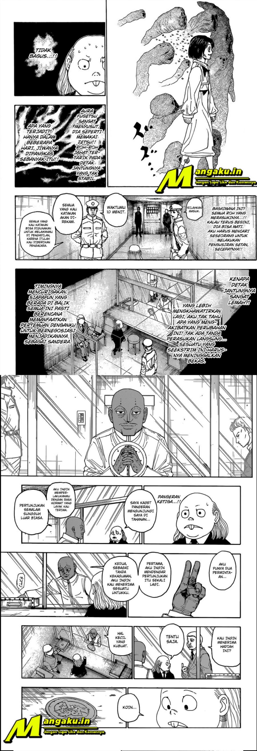 Hunter X Hunter Chapter 400