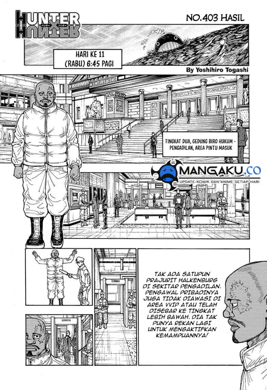 Hunter X Hunter Chapter 403